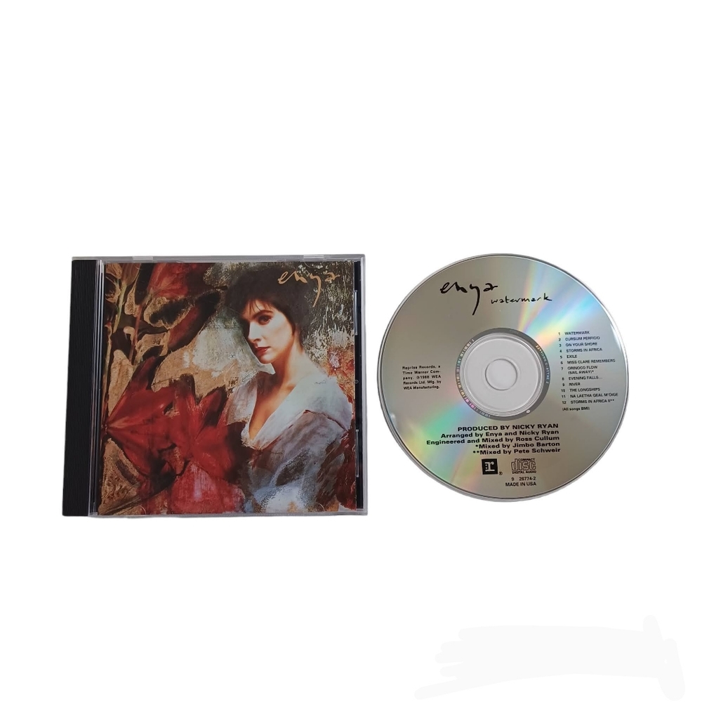 Enya CD Watermark -Vintage -Retro -Throwbacks -80s -90s *MINIMAL WEAR